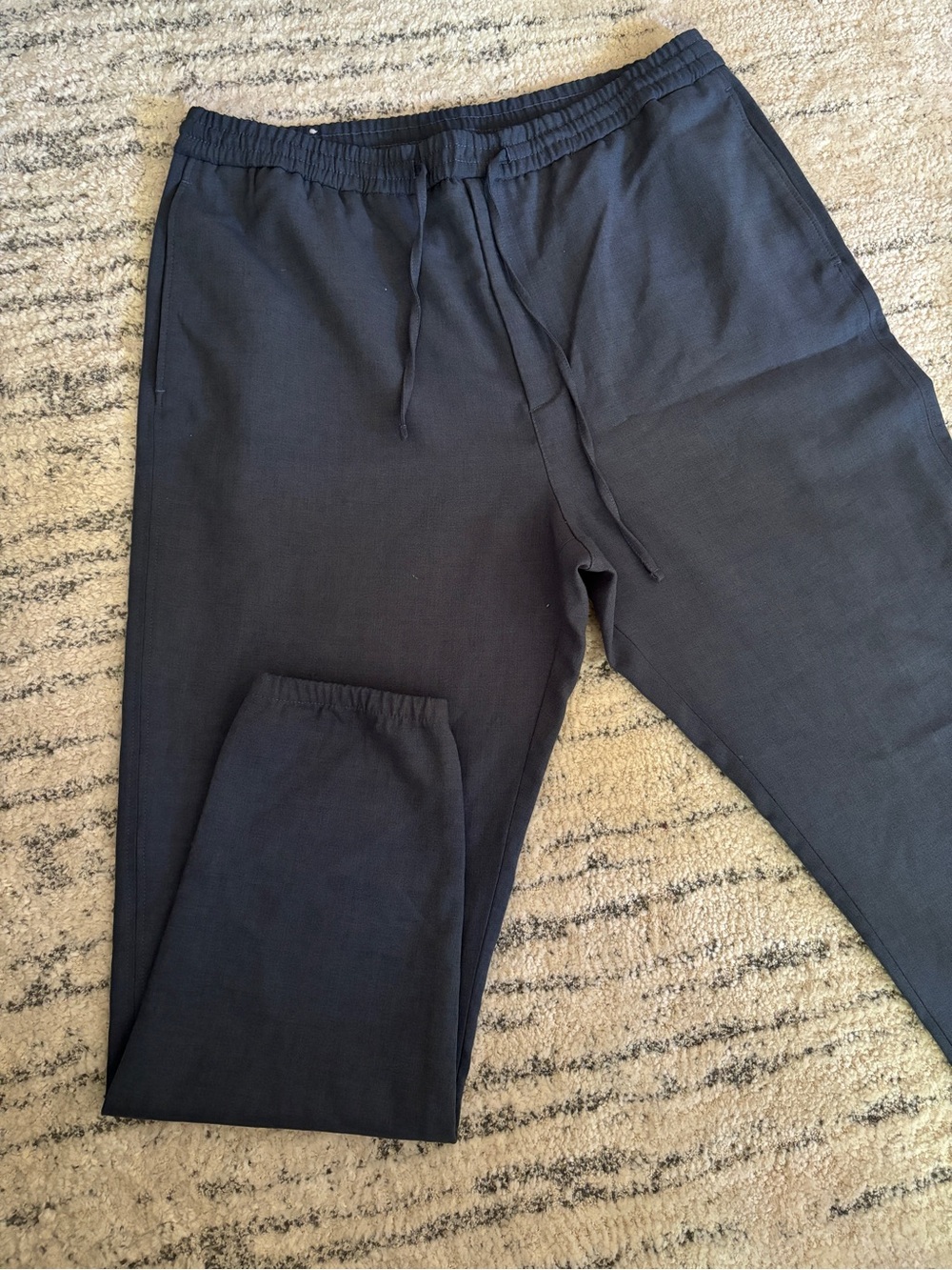 Zara Mens Drawstring Waist Pants